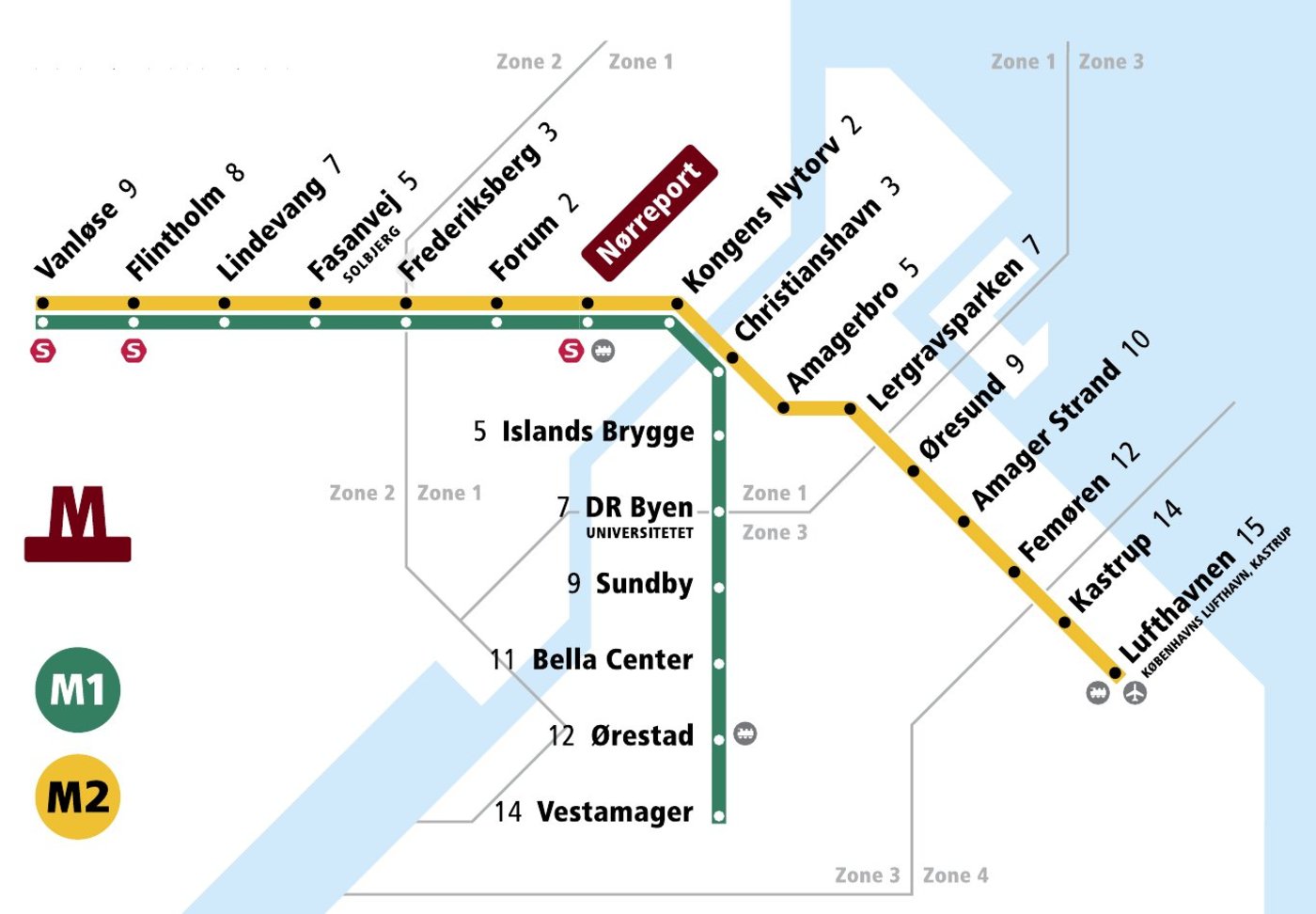 plan du métro de copenhague le site de tous les plans de métros