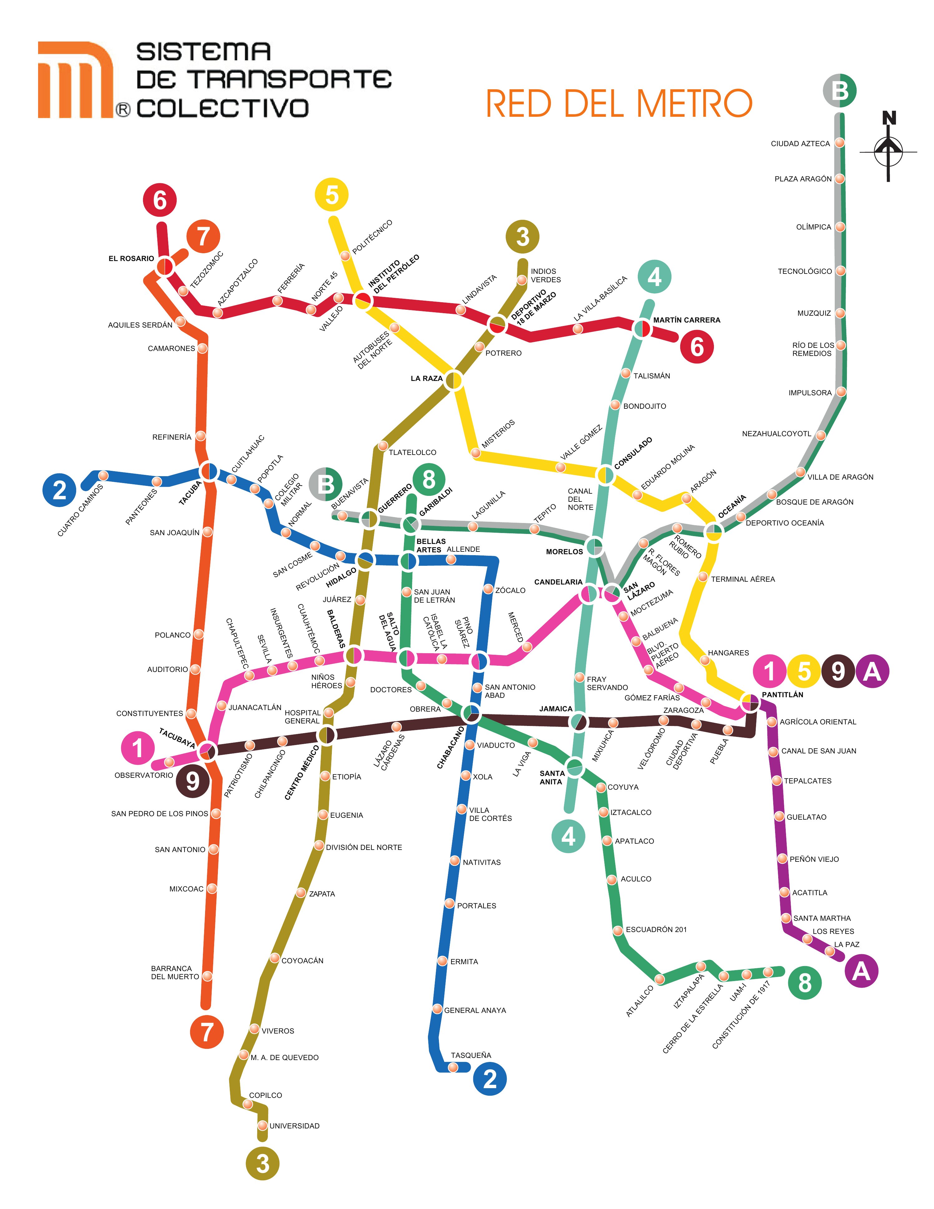 plan du mÃ©tro de mexico le site de tous les plans de mÃ©tros