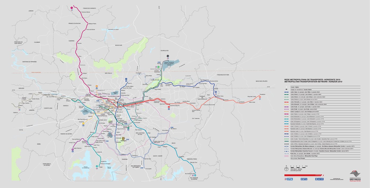 plan du mÃ©tro de sÃ£o paulo le site de tous les plans